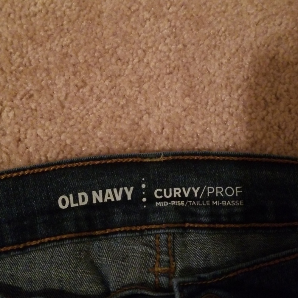 Old Navy curvy fit tall jeans